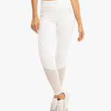 Koral Focus High Rise Black Out Legging Beyaz Tayt
