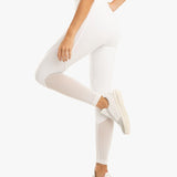 Koral Focus High Rise Black Out Legging Beyaz Tayt