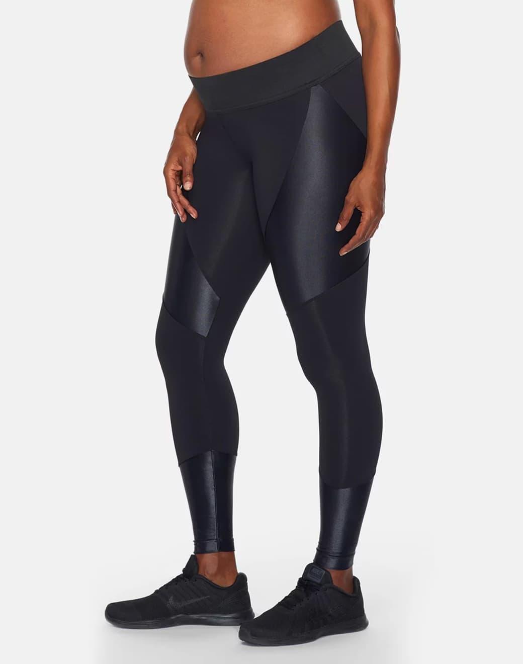 Koral Forge Maternity Legging Black Hamile Tayt