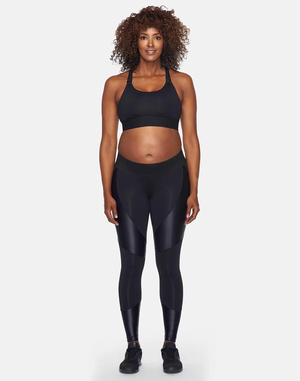 Koral Forge Maternity Legging Black Hamile Tayt