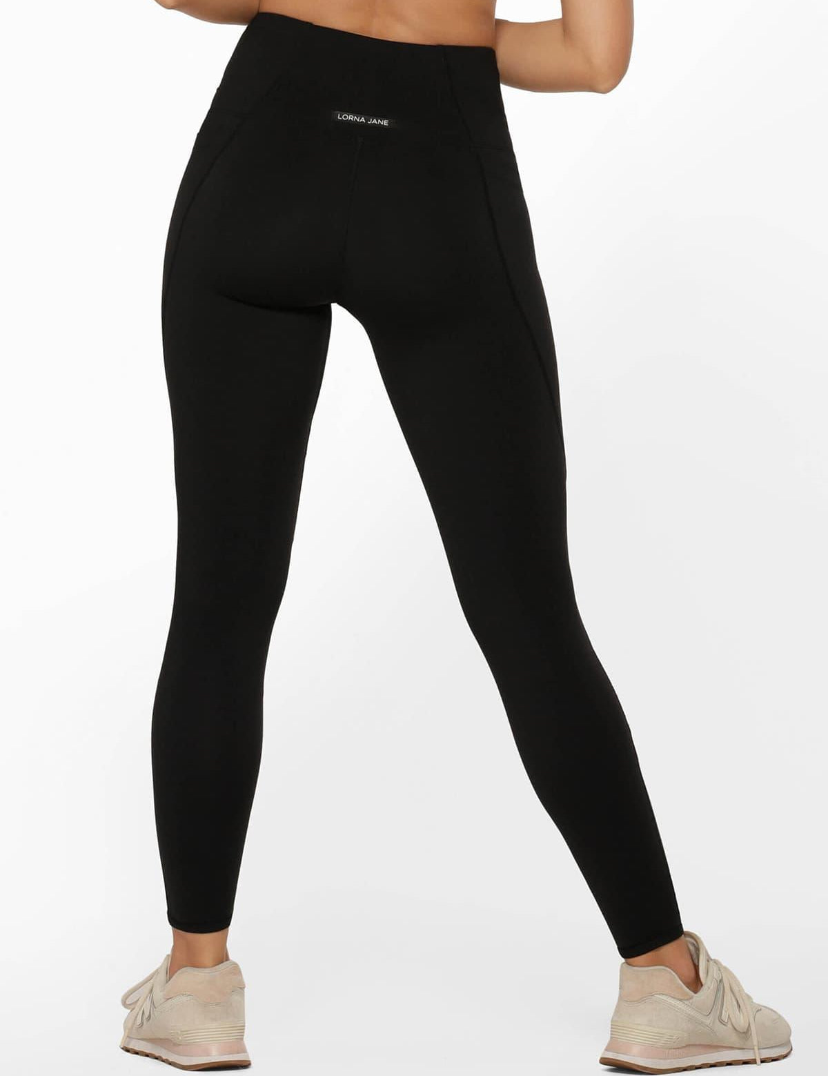 Lorna Jane Full Force Pocket Full Length Leggings Transparan Tayt