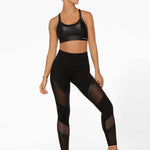 Lorna Jane Full Force Pocket Full Length Leggings Transparan Tayt