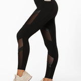 Lorna Jane Full Force Pocket Full Length Leggings Transparan Tayt
