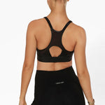 Lorna Jane Full Force Wetlook Sports Bra Spor Sütyeni