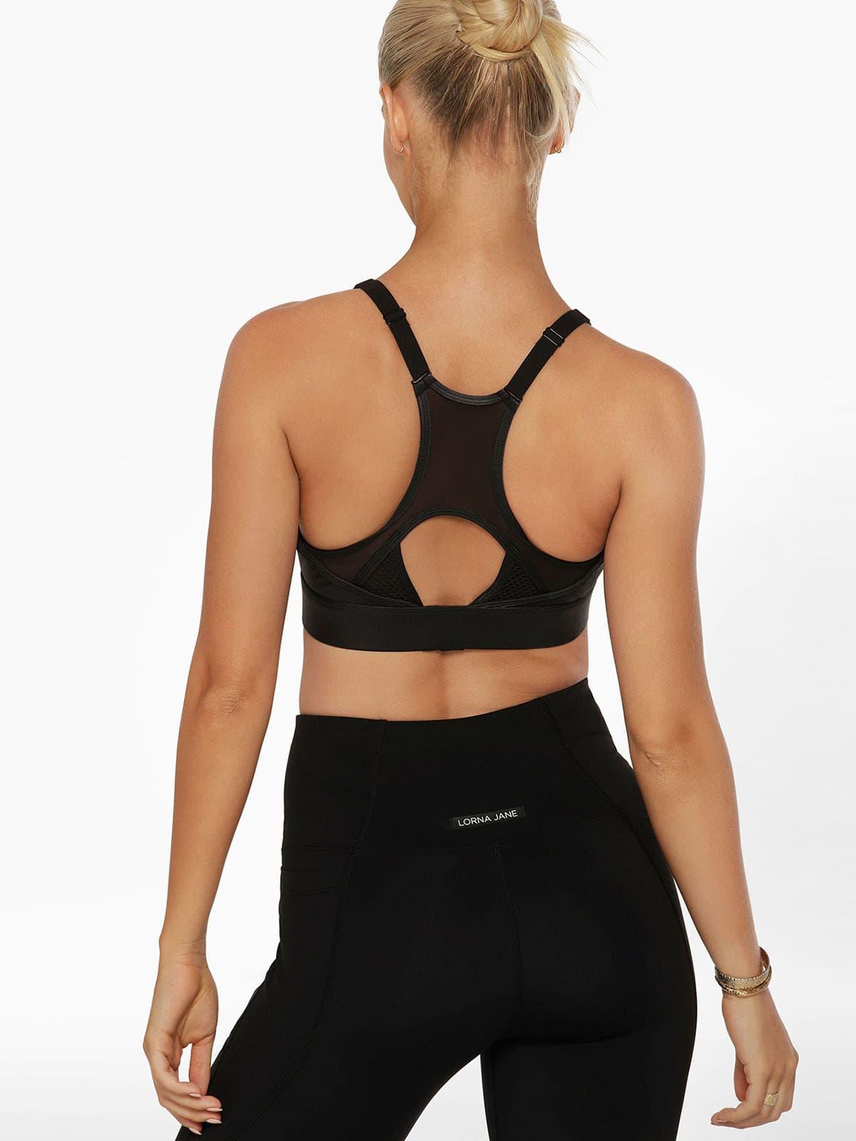 Lorna Jane Full Force Wetlook Sports Bra Spor Sütyeni