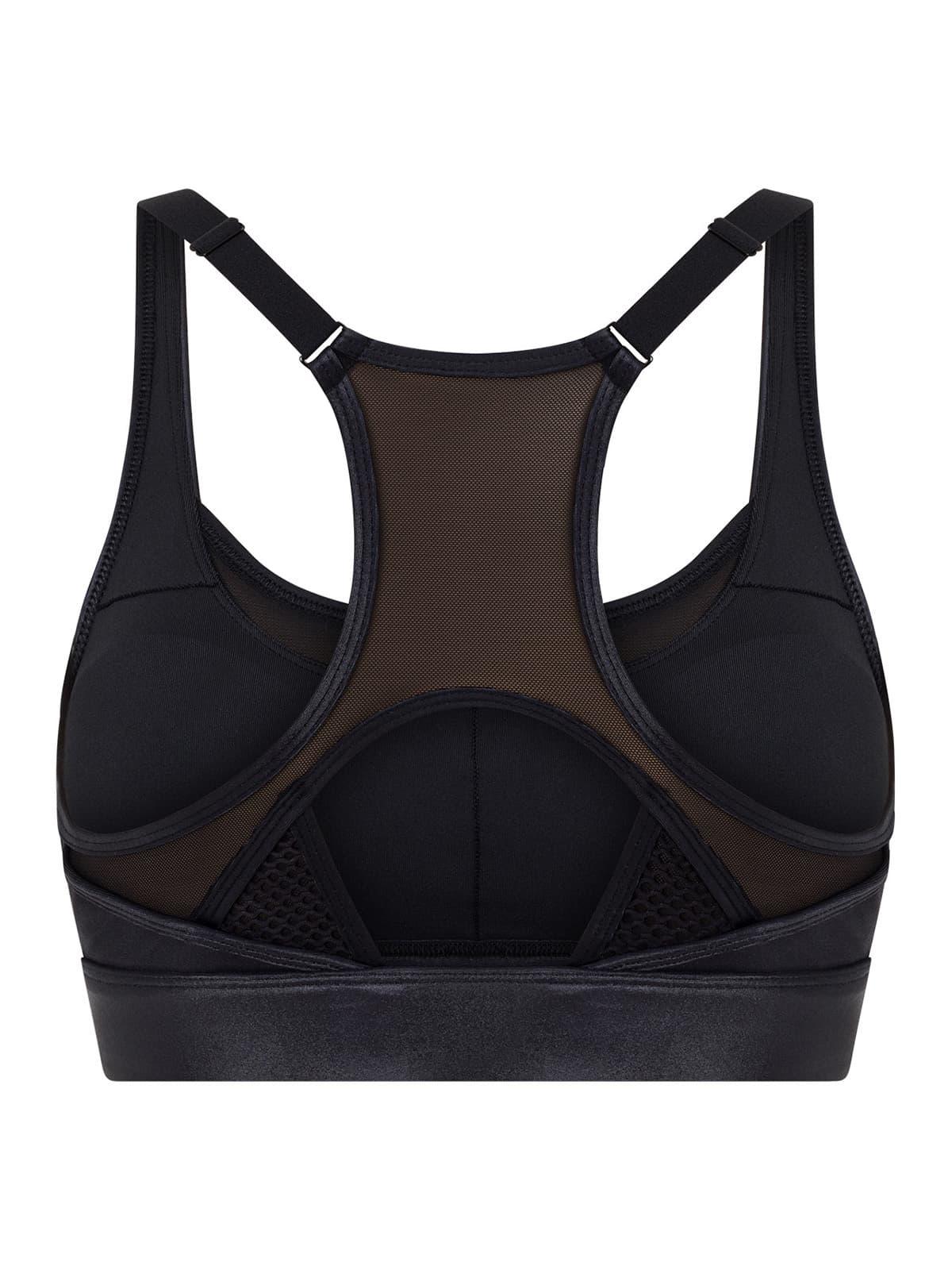 Lorna Jane Full Force Wetlook Sports Bra Spor Sütyeni