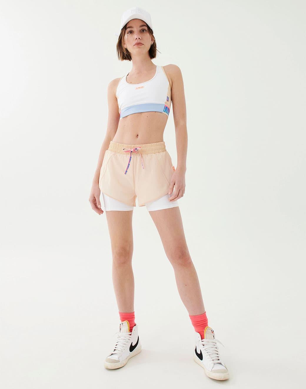 P.E Nation Gravity Short in Wheat Spor Şort