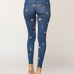 Teeki Great Star Nation Navy Hot Pant Spor Tayt