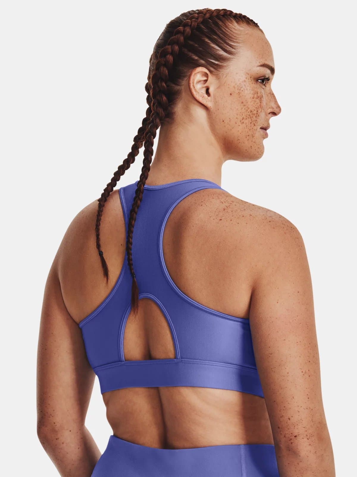 Under Armour HeatGear® Armour Mid Padless Bra Spor Sütyeni