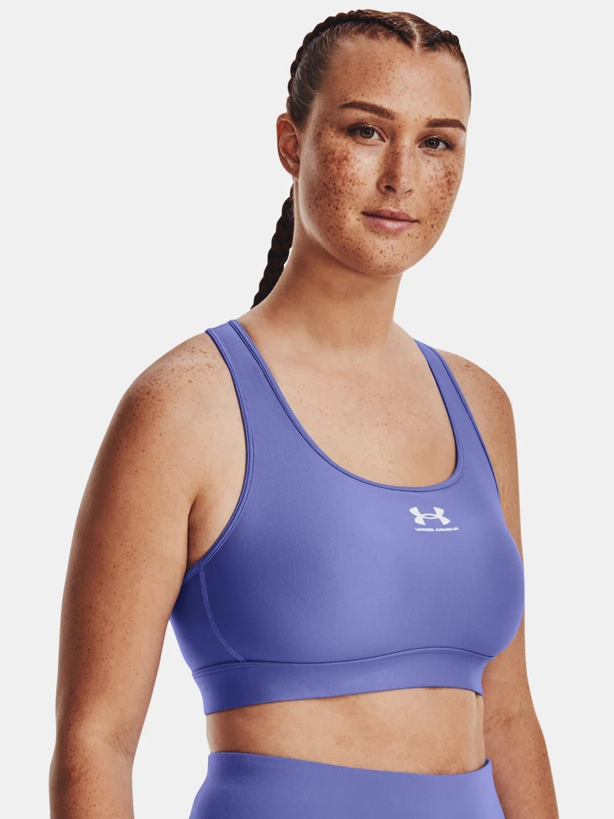 Under Armour HeatGear® Armour Mid Padless Bra Spor Sütyeni