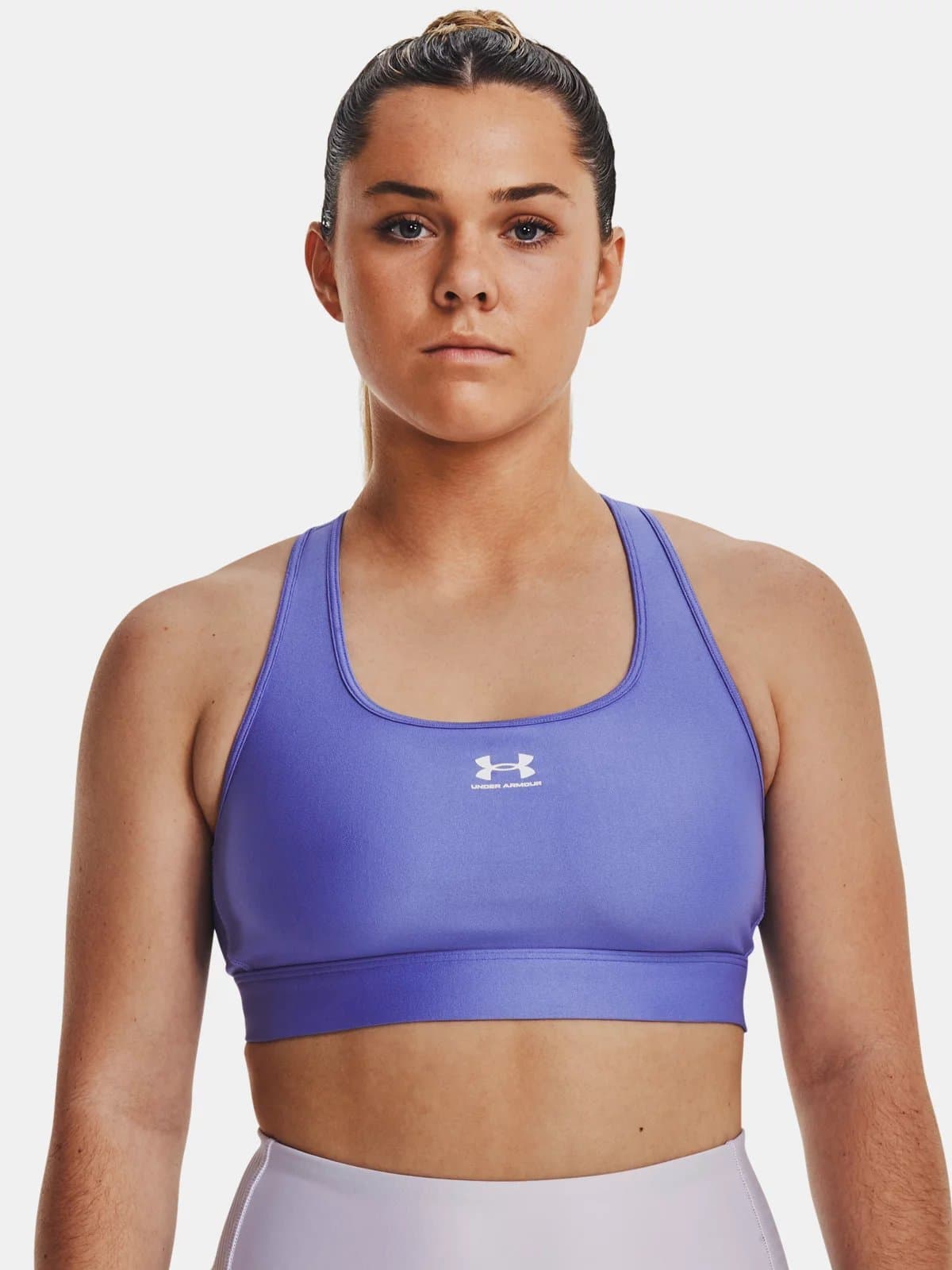 Under Armour HeatGear® Armour Mid Padless Bra Spor Sütyeni