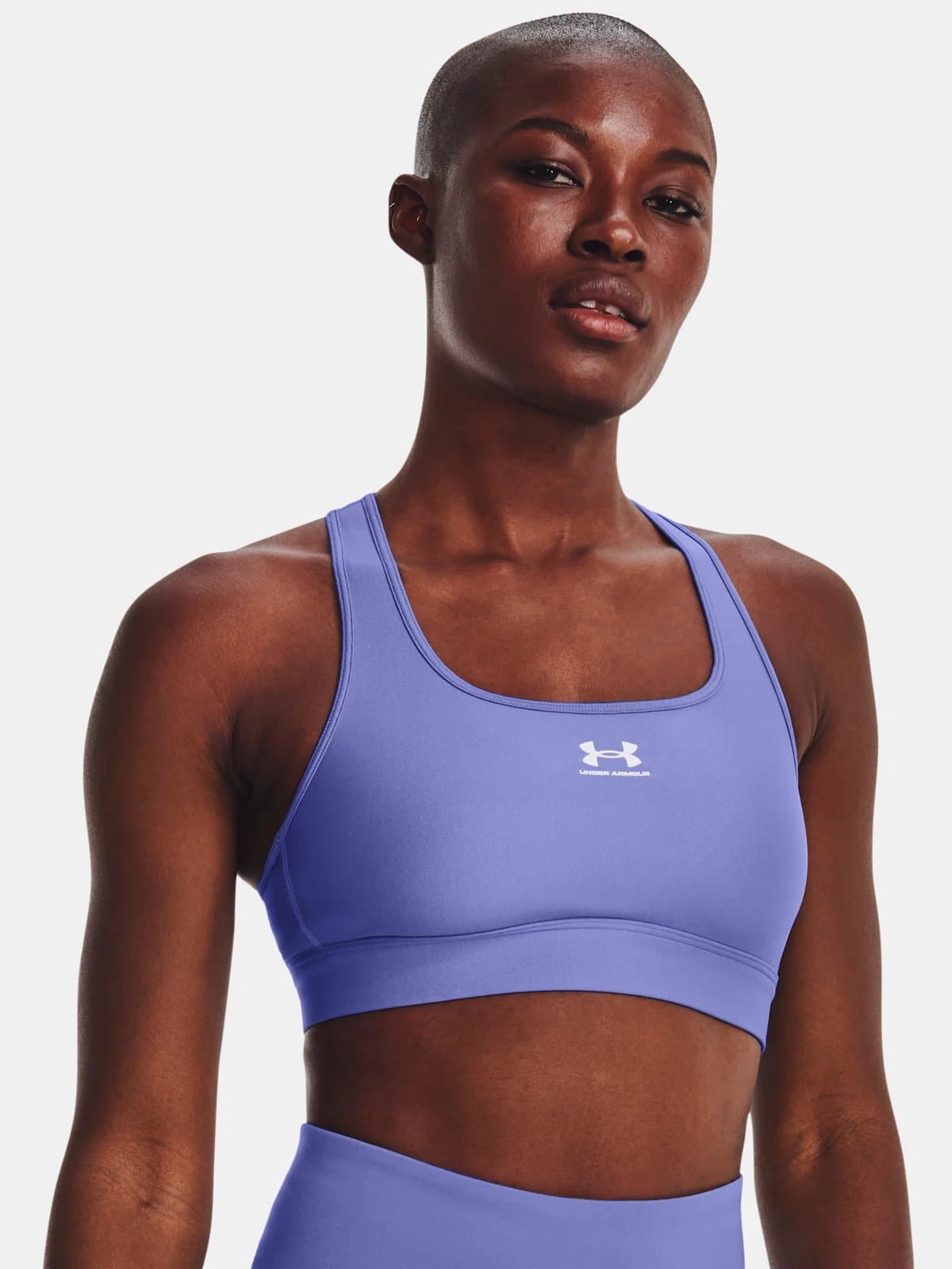 Under Armour HeatGear® Armour Mid Padless Bra Spor Sütyeni