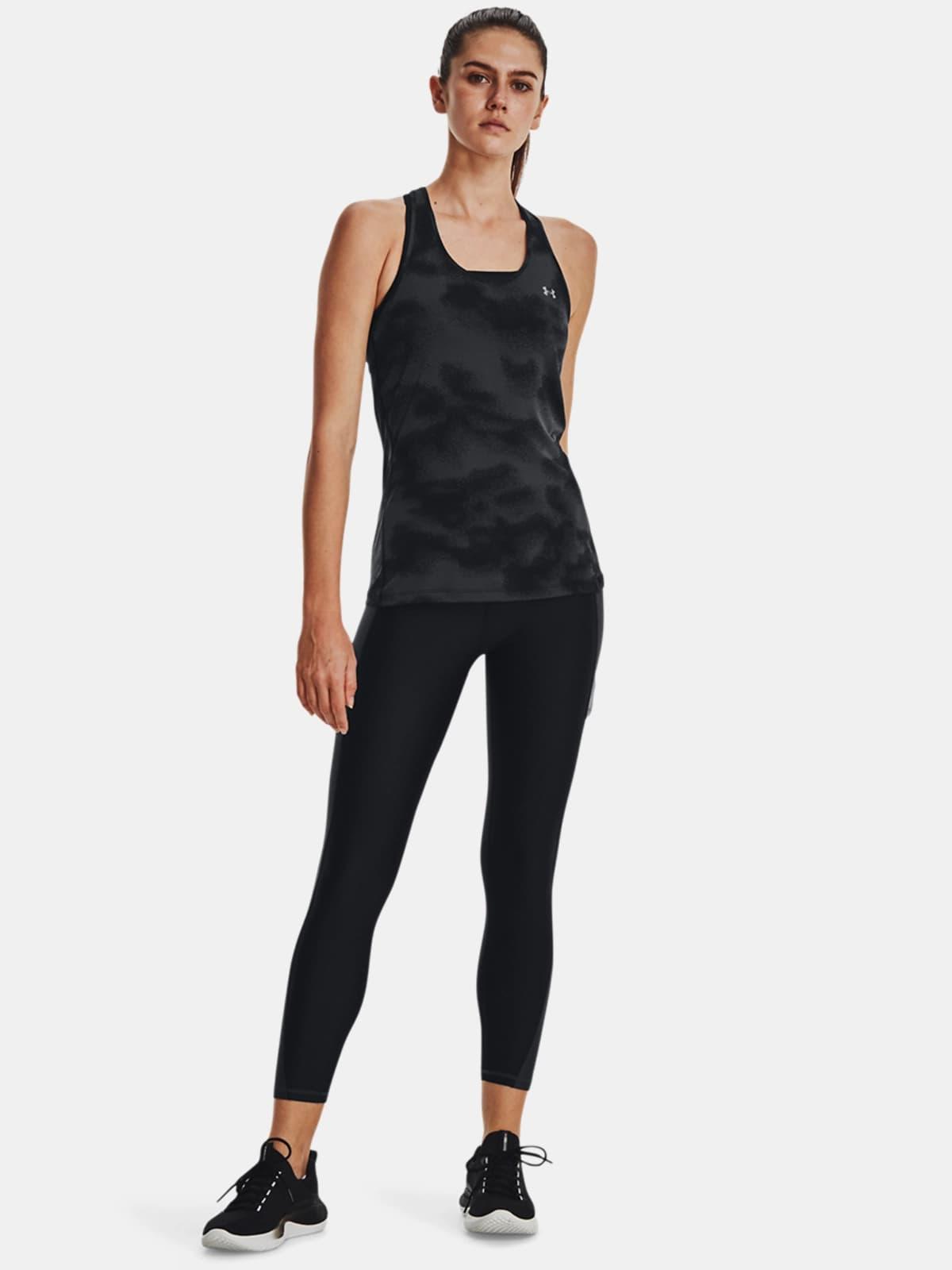 Under Armour HeatGear® No-Slip Waistband Blocked Ankle Leggings Tayt