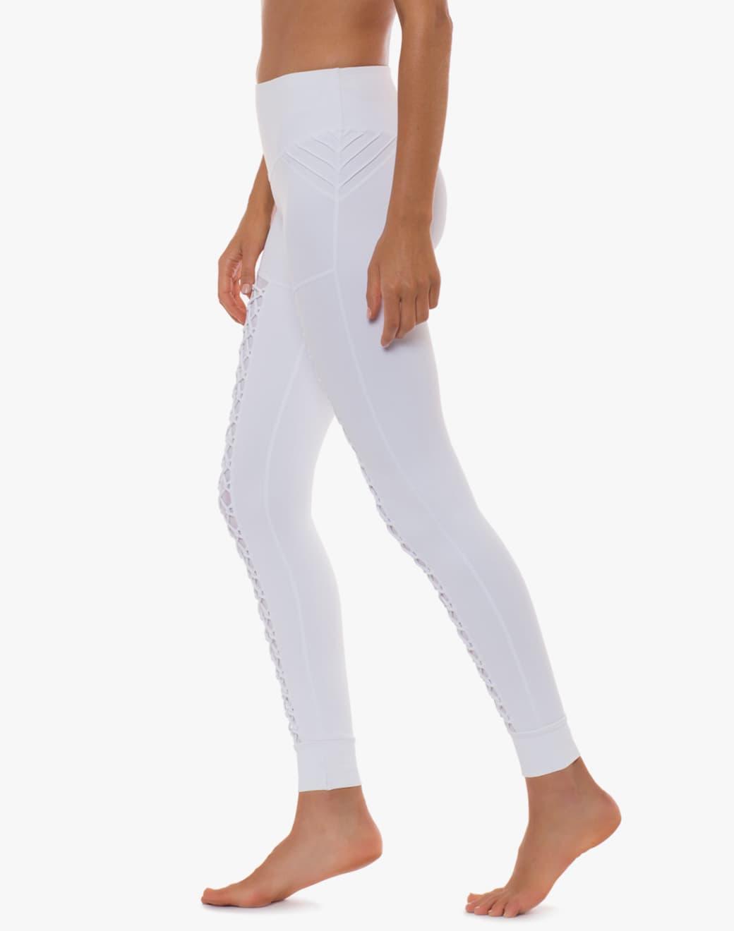 Lurv Sportswear Heavens Open Legging Beyaz Spor Tayt
