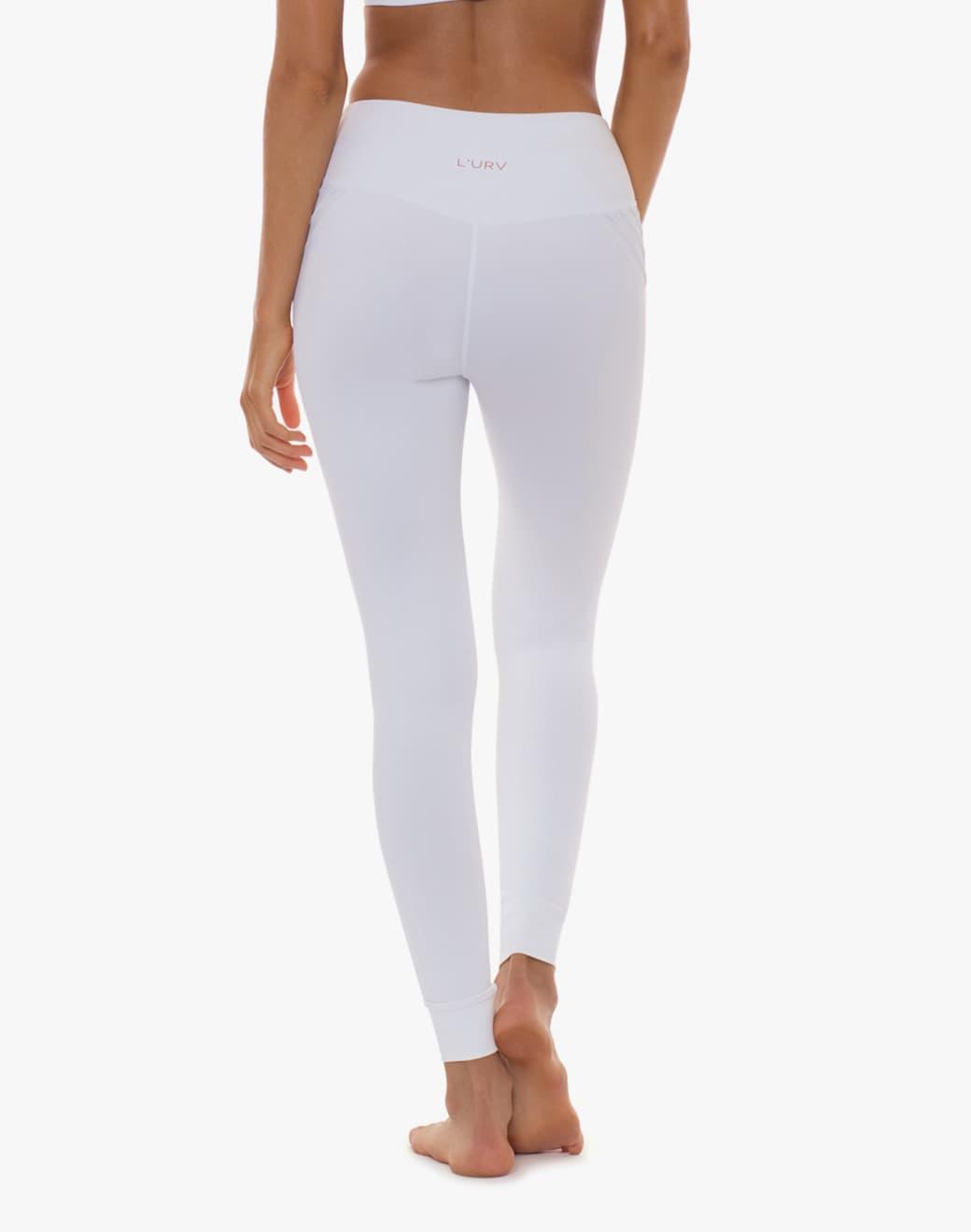 Lurv Sportswear Heavens Open Legging Beyaz Spor Tayt