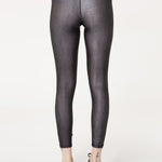 Terez Hi-Shine Leggings in Crystal Skull Spor Tayt