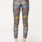 Terez Hi-Shine Leggings in Emoji Spor Tayt