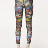 Terez Hi-Shine Leggings in Emoji Spor Tayt