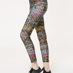 Terez Hi-Shine Leggings in Emoji Spor Tayt
