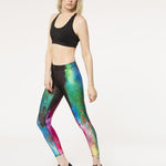 Terez Hi-shine Leggings in Holi Spor Tayt