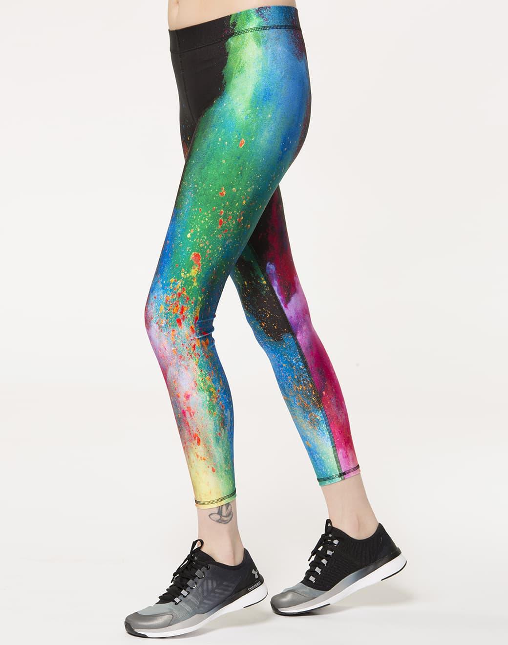 Terez Hi-shine Leggings in Holi Spor Tayt