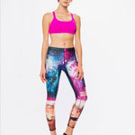 Terez Hi-shine Leggings in Moon Woman Spor Tayt