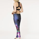 Terez Hi-shine Leggings in NYC Nights Spor Tayt