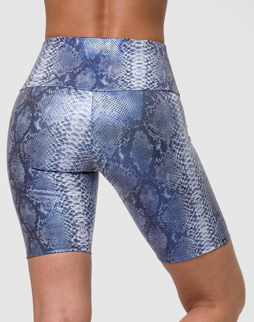 Onzie High Rise Biker Short Blue Mamba Bisiklet Taytı