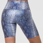 Onzie High Rise Biker Short Blue Mamba Bisiklet Taytı