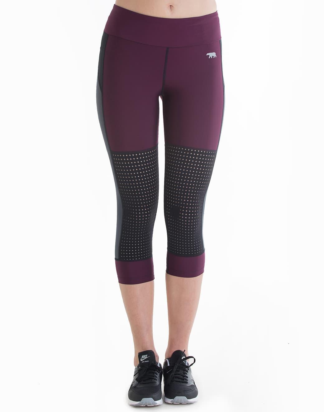 Running Bare High Rise Kapri Spor Tayt