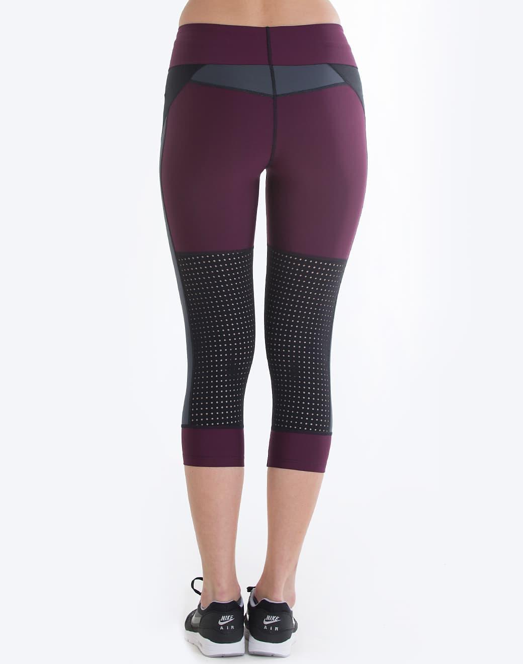 Running Bare High Rise Kapri Spor Tayt