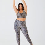 Onzie High Rise Legging Leopard Spor Tayt