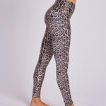 Onzie High Rise Legging Leopard Spor Tayt