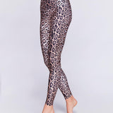 Onzie High Rise Legging Leopard Spor Tayt