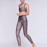 Onzie High Rise Legging Leopard Spor Tayt