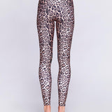Onzie High Rise Legging Leopard Spor Tayt