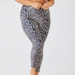 Onzie High Rise Legging Leopard Spor Tayt