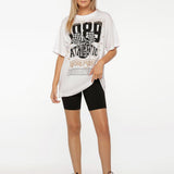 Lorna Jane Hoop Time Oversized Tee Tişört