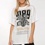 Lorna Jane Hoop Time Oversized Tee Tişört