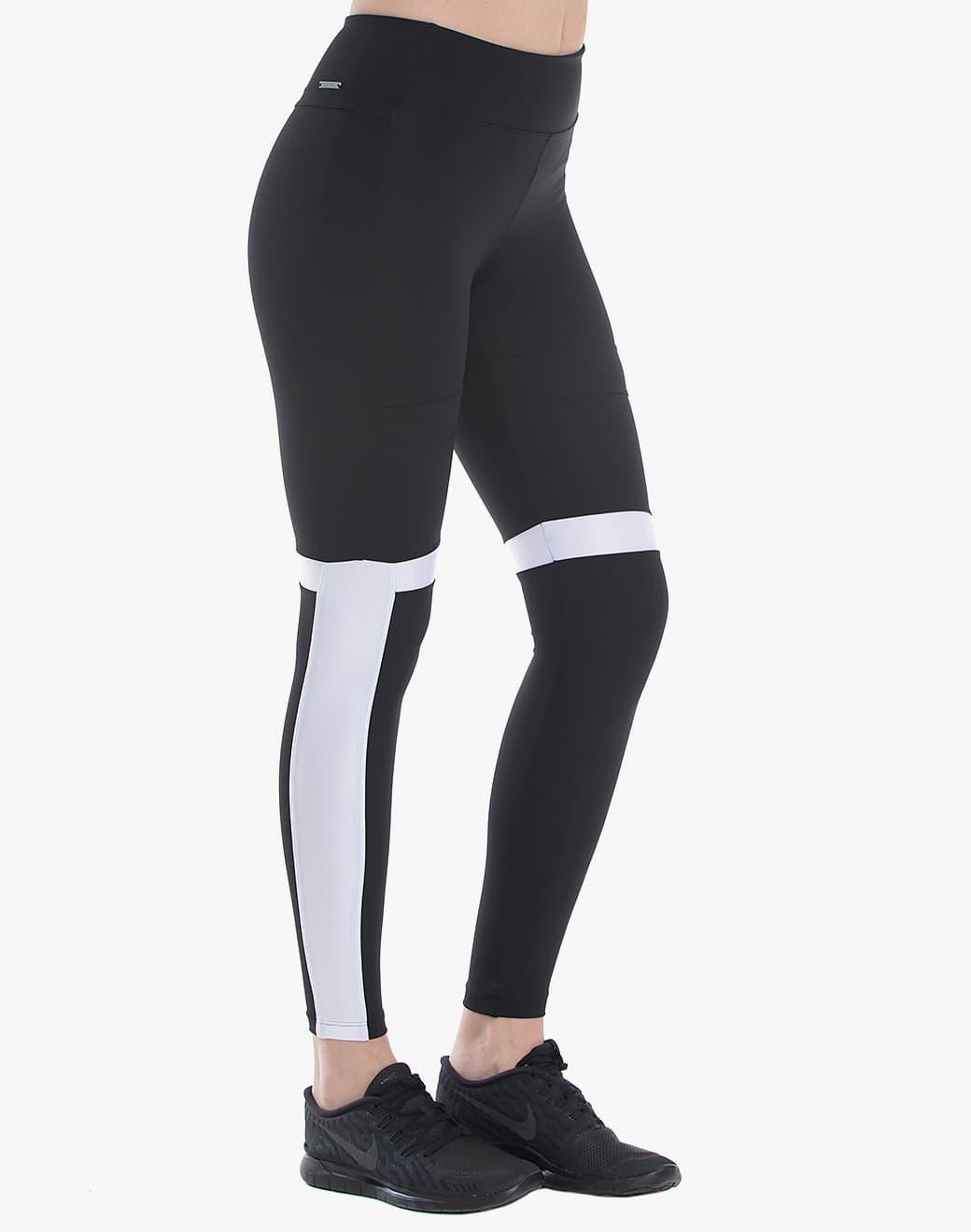 Koral Impel Legging Siyah Spor Tayt