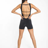 Koral Intact Blackout Jumpsuit Black Spor Tulum