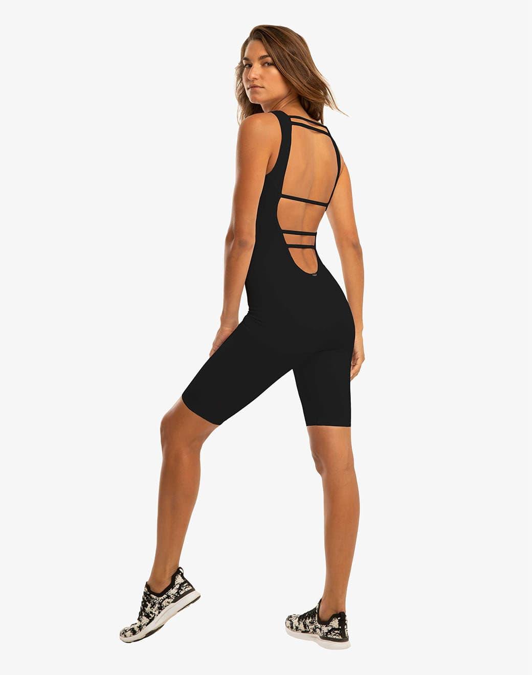 Koral Intact Blackout Jumpsuit Black Spor Tulum