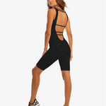 Koral Intact Blackout Jumpsuit Black Spor Tulum