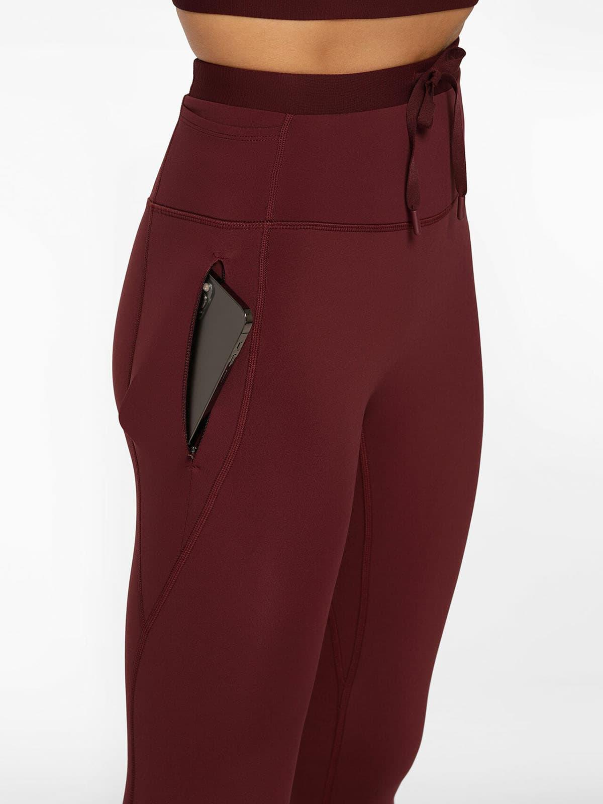 Lorna Jane Keep Up Multi Pockets No Ride Ankle Biter Leggings Tayt