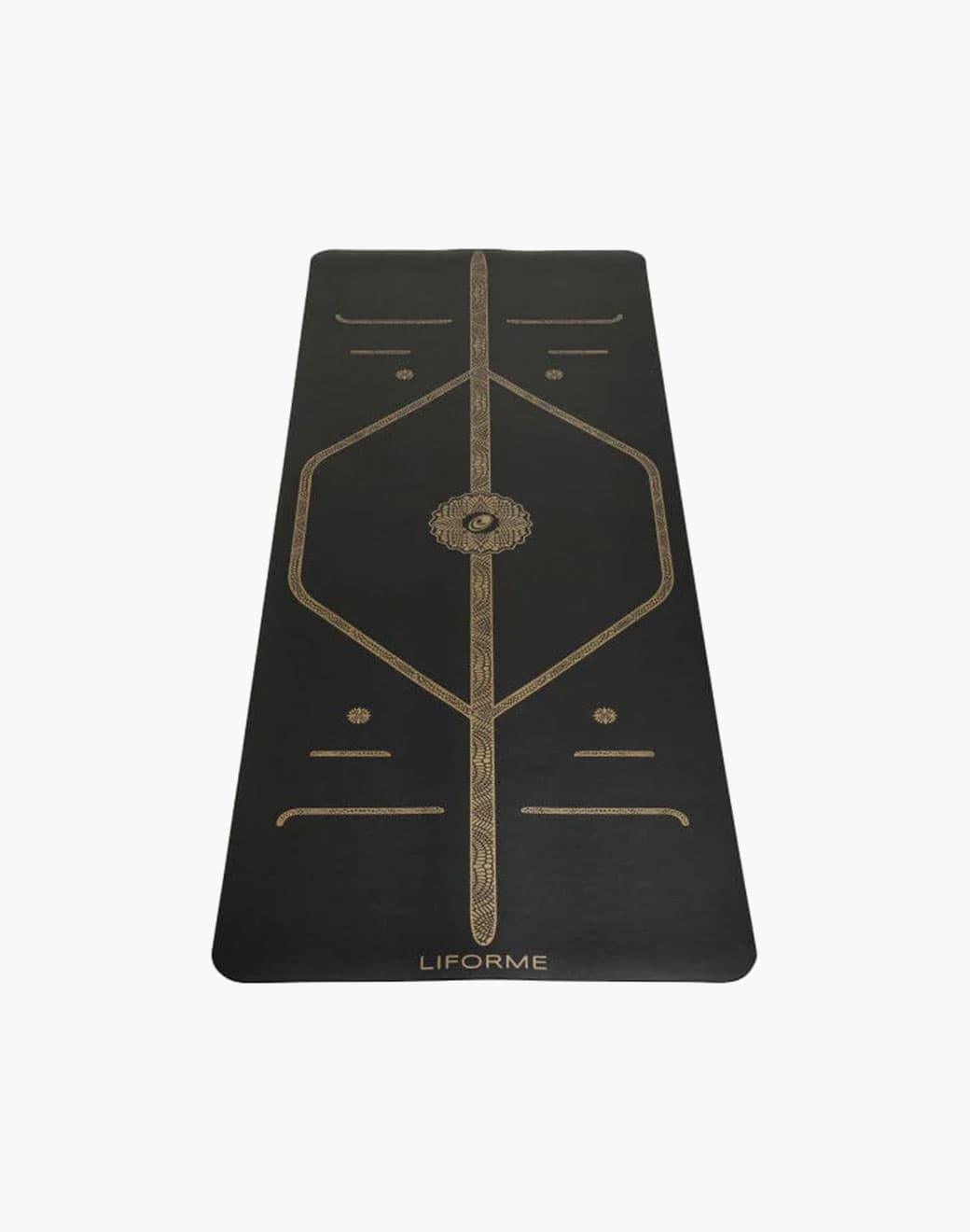 Liforme Liforme Black & Gold 4.2mm Yoga Matı