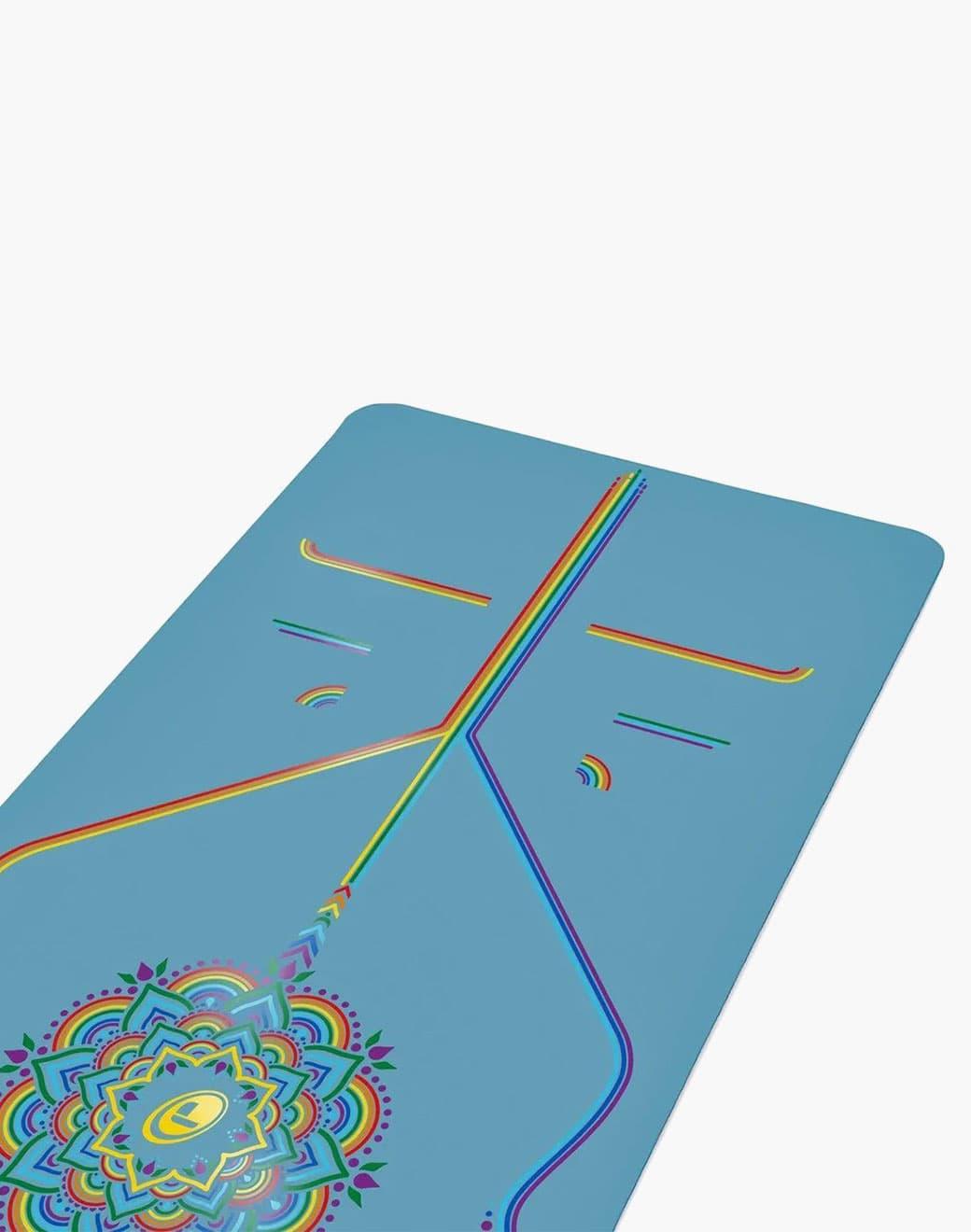 Liforme Liforme Blue Sky Rainbow 2mm Travel Mat
