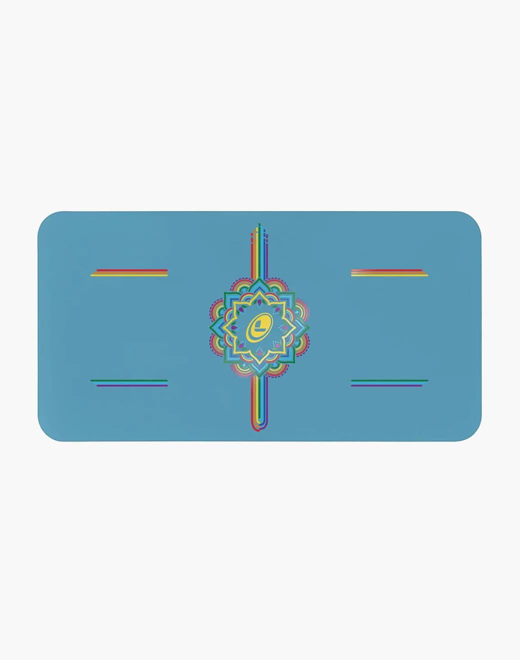 Liforme Liforme Blue Sky Rainbow 2mm Travel Mat