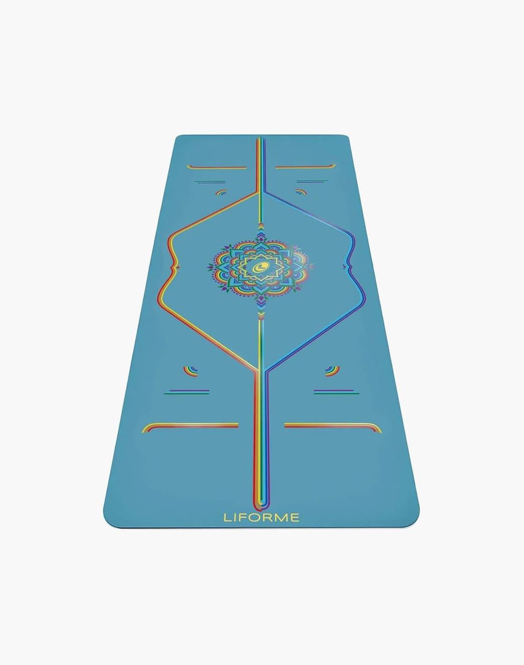 Liforme Liforme Blue Sky Rainbow 2mm Travel Mat
