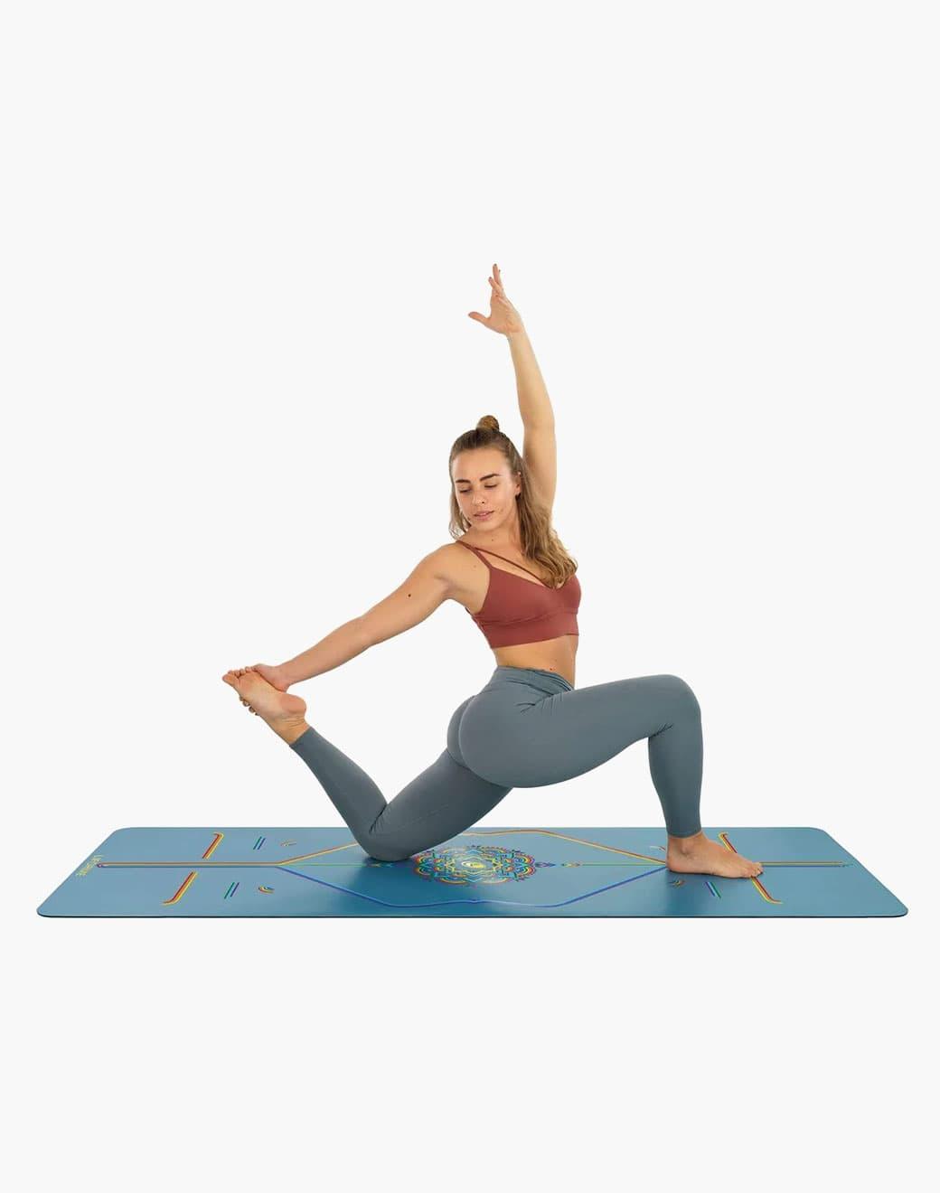 Liforme Liforme Blue Sky Rainbow 4.2mm Yoga Matı