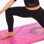 Liforme Liforme Grateful Pink Rainbow 2mm Travel Mat
